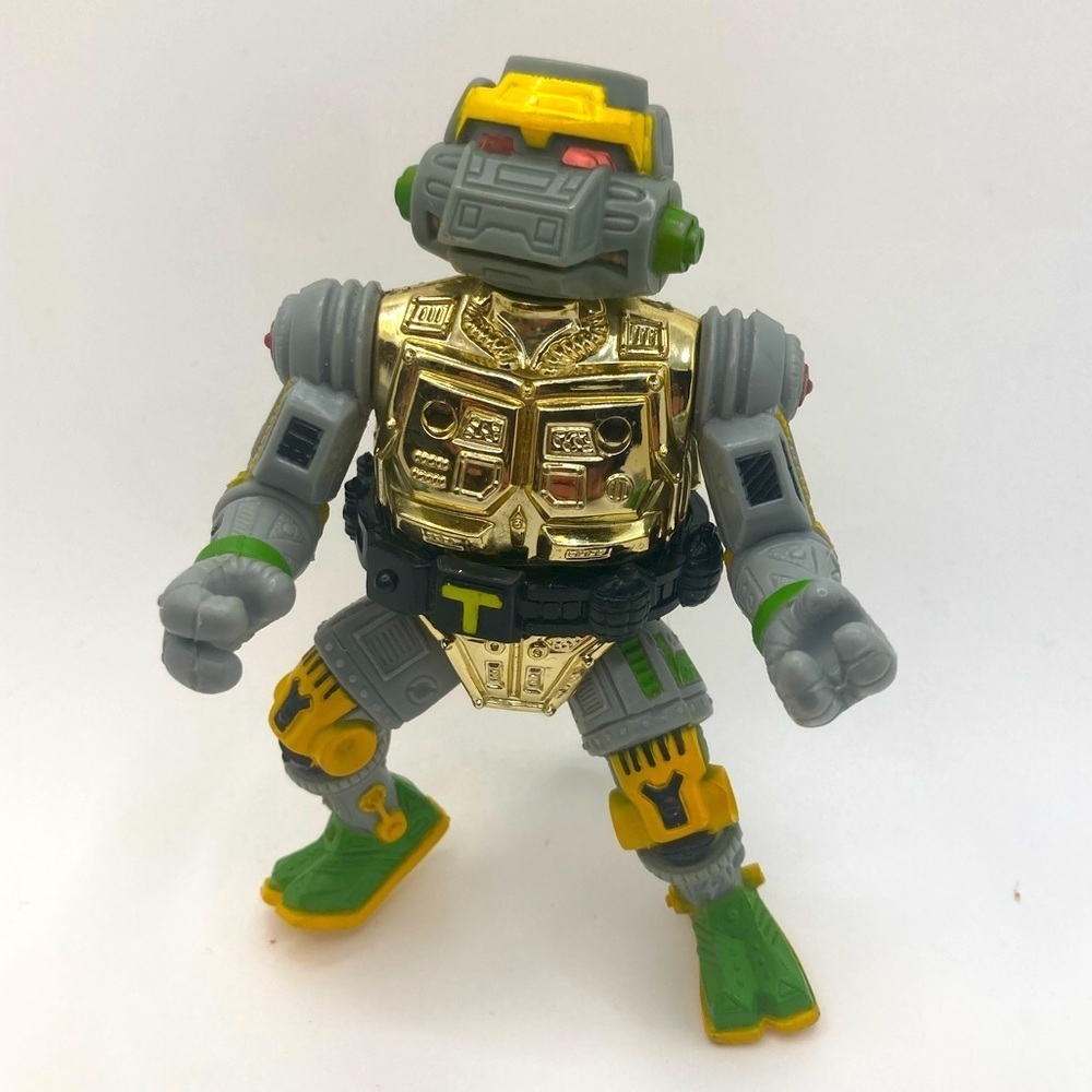 Vtg 80s TMNT Teenage Mutant Ninja Turtles Metalhead w Belt Accesory